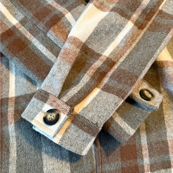 Dynamite Multi-Color Plaid Jacket - Picture 5 of 6